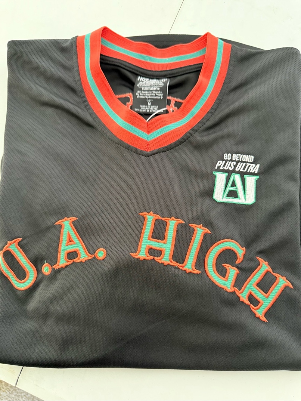 Hot Topic Black Jersey Shirt